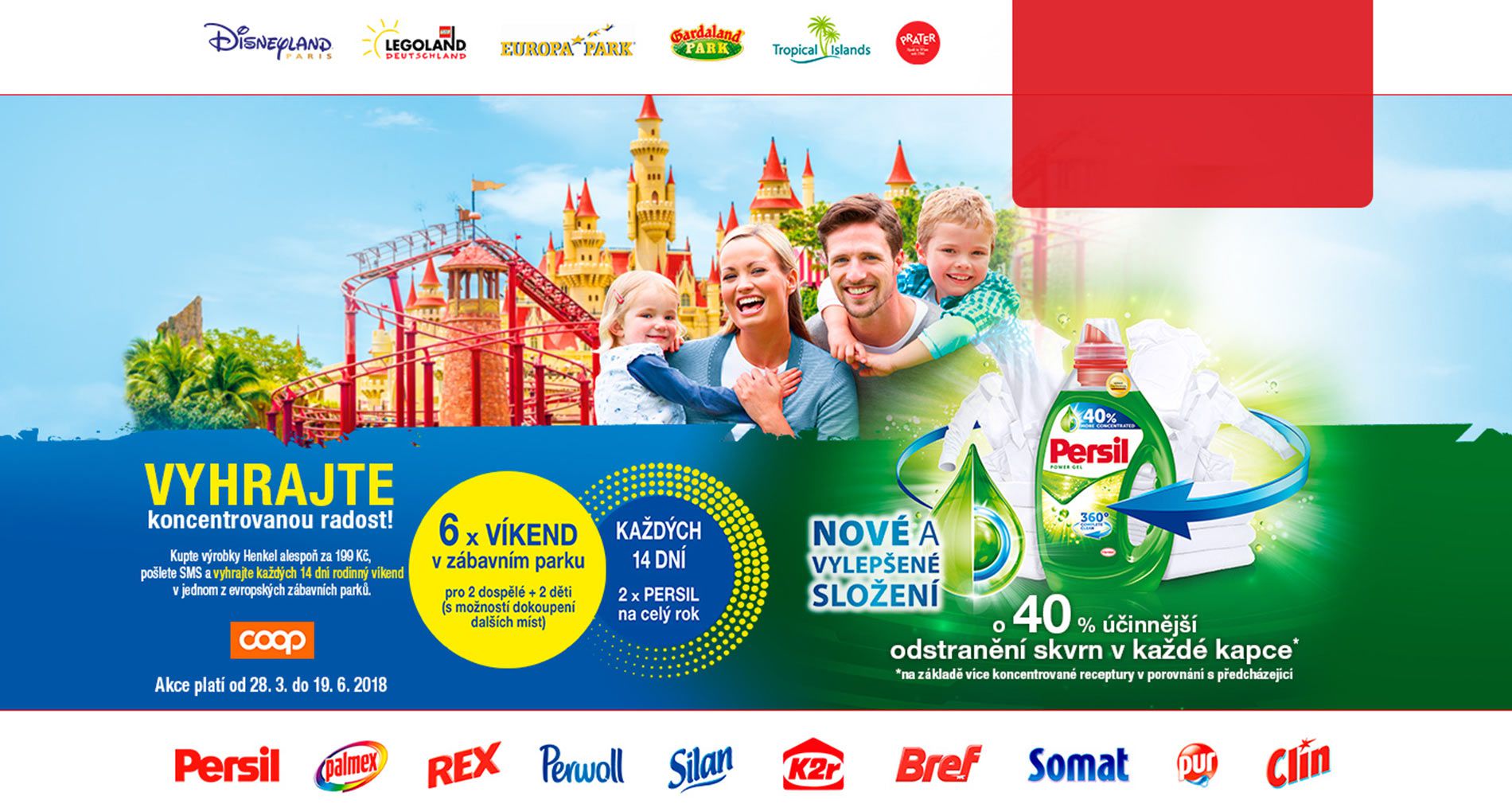 Coop – vyhrajte koncentrovanou radost banner